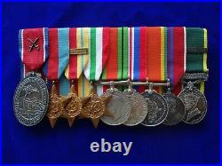 WW2 South African Medal Group ANCELL Cavalry / Armoured Cars