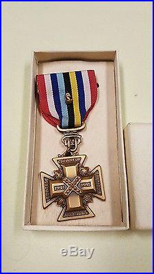 WW2 UDC Medal United Daughters of the Confederacy Named/Numbered Navy Doctor