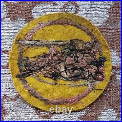 WW2 USAAF squadron cloth patch 22ND BOMBER SQUADRON 7TH BOMBER GROUP ORIGINAL