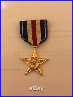 WW2 US/American Named S1lver Star Medal KIA Tanker in Germany Pin/Badge