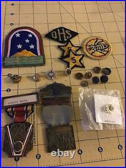 WW2 US Army Good Conduct medal Efficiency in box Lot