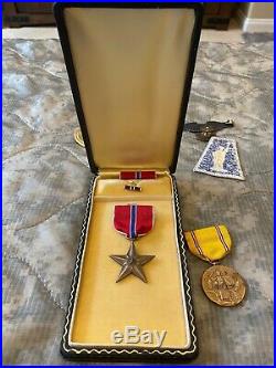 WW2 US Army Medal Grouping, Bronze Star, 77th Infantry Division w CIB
