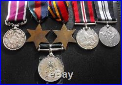 WW2 WWII Meritorious Service Medal Group of 6 Havildar 16 Punjab Regiment