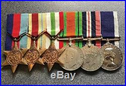 WW2 and Long Service Good Conduct Medal Group Royal Marines Commando Ridge