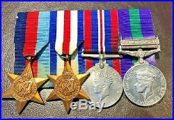 WW2 and Post War Medal Group Army Air Corps Parachute Regiment Bailey