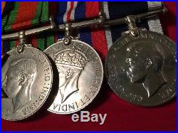 WW2 medal group Royal Navy LSGC Jack William Freeman Caban Suffolk and Ilkeston