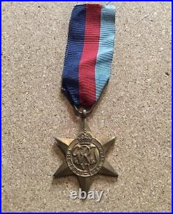 WW2 medals Royal Navy group of 5 MR S Hardy Birmingham