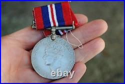 WW2 named war medal KIA Officer