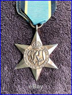 WW2 original air crew europe star medal