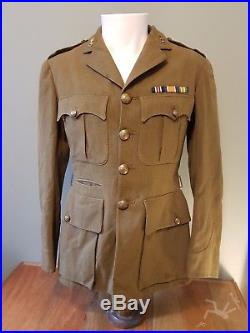 WW2 service dress uniform ROYAL ENGINEERS officer WW1 military medal winner