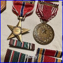 WWII Named Bronze Star Medal Group Medic 97th Inf Div Mexican-American