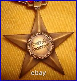 WWII Named US Army Bronze Star Medal in Case WW2