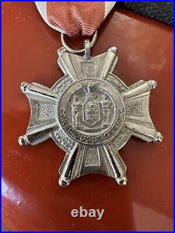 WWII Navy New York Conspicuous Service Cross & Commendation Medal Submarines 925