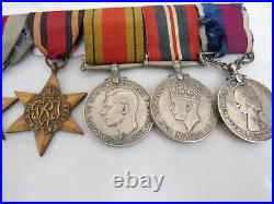 WWII Royal Air Force Long Service Medal Group