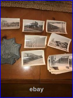 WWII US ARMY SOLDIER Lot Tank Tanker FRANCE PHOTOS MEDAL CASE Grouping WW2