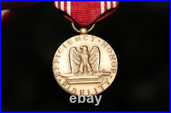 WWII US Army Good Conduct Medal Engraved Named, 1945
