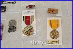 WWII US Medals American Defense- Victory Campaign Marksman Carbine Dog Tags