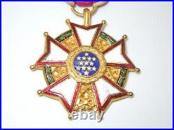 WWII US Military Slot Brooch Legion of Merit LOM Medal