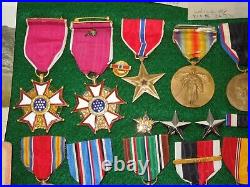 WWII US SHAEF Ordnance Colonel Medal Archive LOM Lot Peed in Rhine Maj General