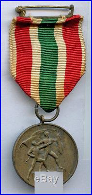 WWII WW2 German Campaign Medal MEMEL Memelland Badge ORIGINAL with Pin Etc