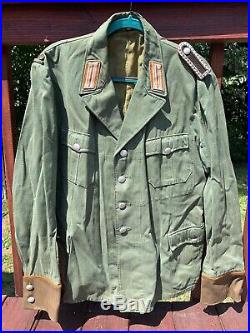 WWII WW2 Uniform Ike Jacket Navy Army Marine Medal Hired to Sell Collection