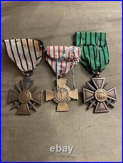 WWI And WWII French Medals