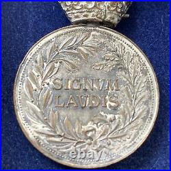 WWI Austria-Hungary Franz Josef Silver Military Merit Medal with Swords RARE