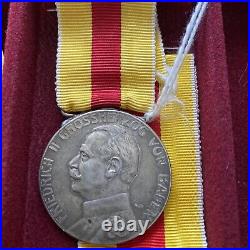 WWI Baden Silver Merit Medal Silver Rudolf Mayer Original Germany RARE
