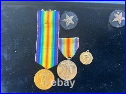 WWI Becton Dickerson & Sons BD Wound Kit Original And Rare WWI Medals