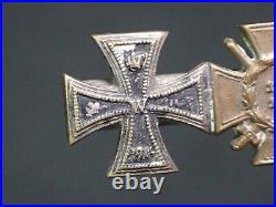 WWI Imperial Army Austro Hungarian Medal Bar Mini Stickpin Rare 1914 Iron Cross