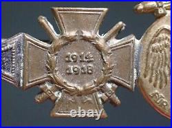 WWI Imperial Army Austro Hungarian Medal Bar Mini Stickpin Rare 1914 Iron Cross