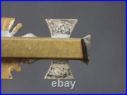 WWI Imperial Army Austro Hungarian Medal Bar Mini Stickpin Rare 1914 Iron Cross