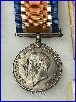 WWI King George V & WWI Victory Medal Collection With Paperwork PTE JT Freeman CFC