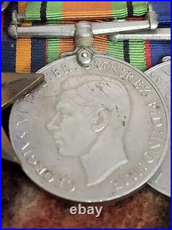 WWI Original Australian And British Silver And Bronze Medals Star GRJ V 1935-45