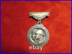 WWI San Francisco To Her Warrior Sons 1919 Silver Medal. Sterling 12.2g