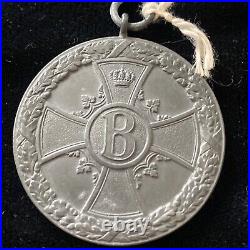 WWI Saxe-Meiningen Medal for Merit in War 1915-18 Original RARE