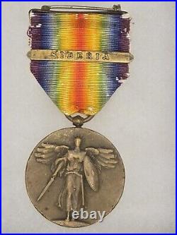 WWI Victory Medal With Siberia Bar