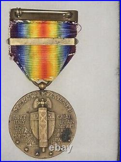 WWI Victory Medal With Siberia Bar