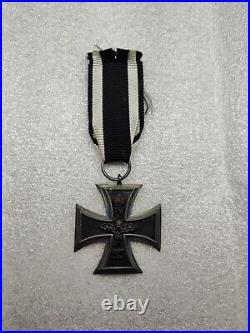 WWI WW1 Imperial German Iron Cross 2nd Class Medal with Ribbon! BIN