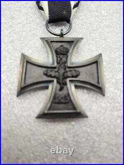 WWI WW1 Imperial German Iron Cross 2nd Class Medal with Ribbon! BIN