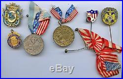 WWI WW1 USN Medal Lot Captain Cecil Sherman Baker NEPHEW OF William Tecumseh