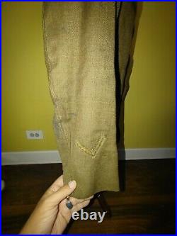 WWI WW1 US Army tunic and cap 1917 wound stripe uniform lot Victory medal discs