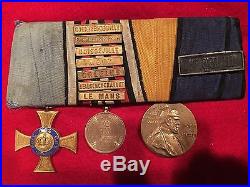 WW 1 War Service German Medals Bar Le Mans