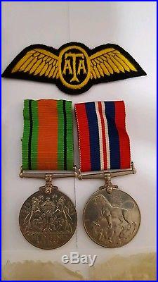 WW 2 medals WRAF