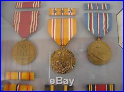 WW II & Korean War USAF Army Air Force Medal Group -Named withPics Eagle Scout BSA
