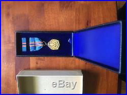 WW II Merchant Marine Meritorious Service Medal Cased and Boxed