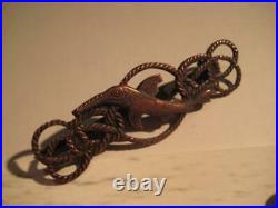 WW II submarine award for one or two men boots bronce origina medal Juncker