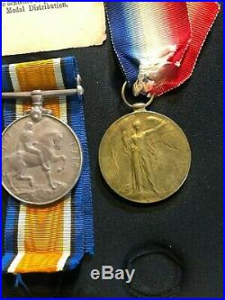 W. J. FITZ PATRICK M. W. S. Set of World War 1 (4 Original Medals)