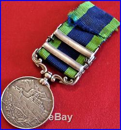 Waziristan & Afghanistan British India General Service Medal Ww1 Sikh Infantry