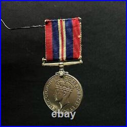Weird Al Medals 1939-1945 World War II Empire United Kingdom Cupronickel Vtg